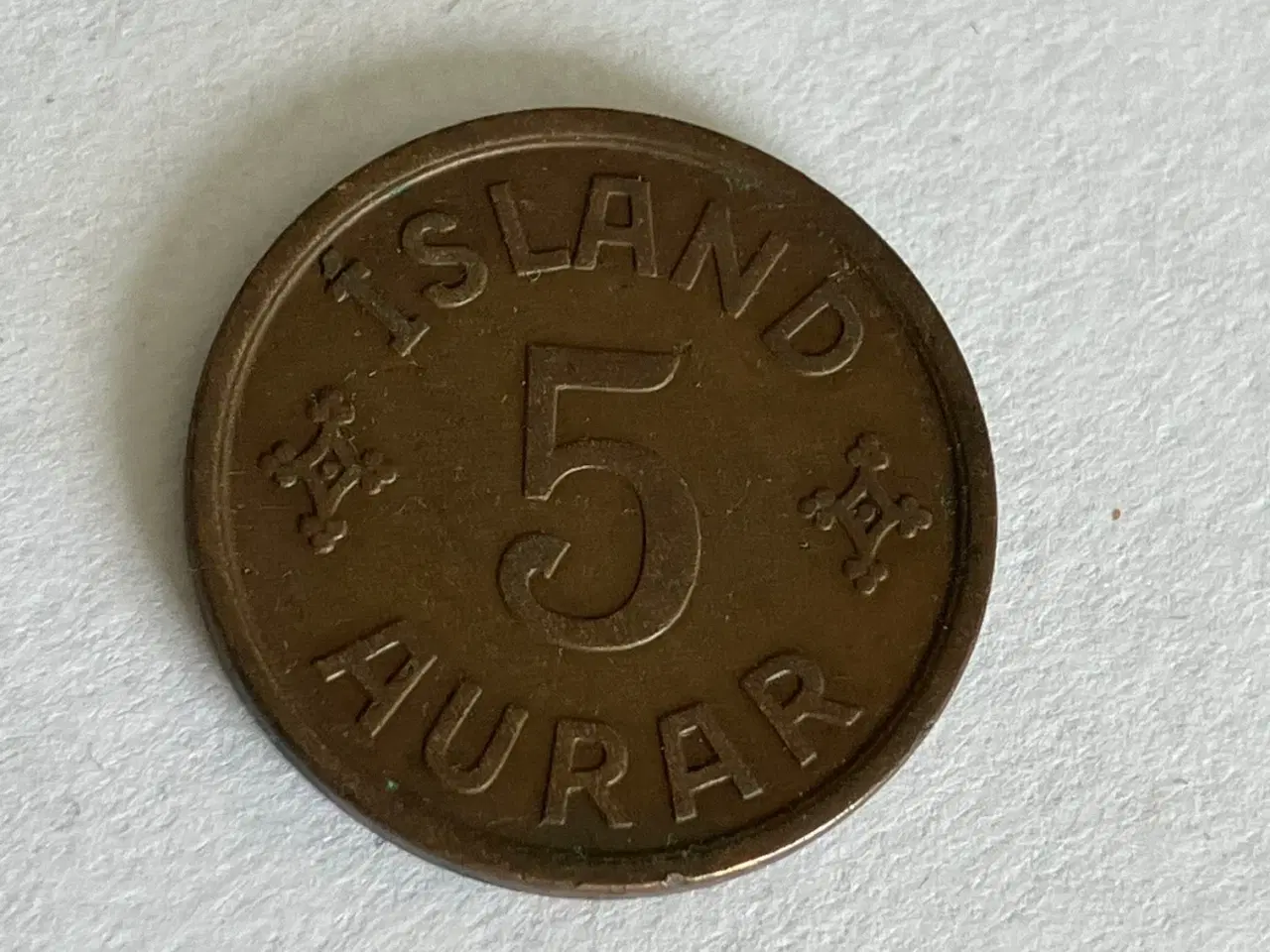 Billede 2 - 5 Aurar Iceland 1926