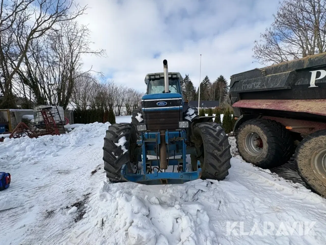 Billede 4 - Traktor Ford 8730