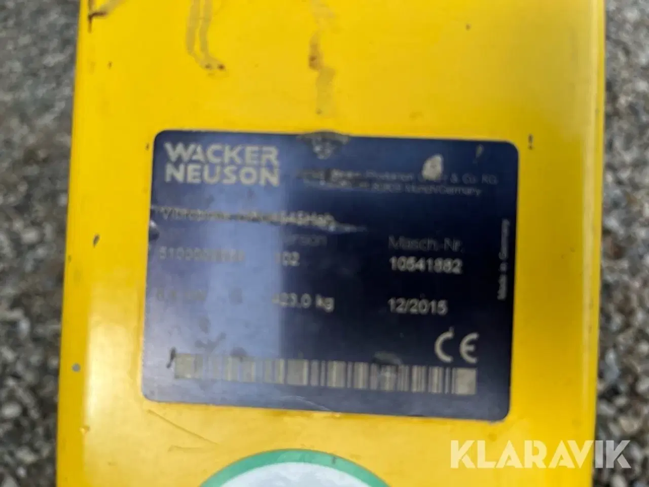 Billede 6 - Pladevibrator Wacker Neuson DPU4545Heh