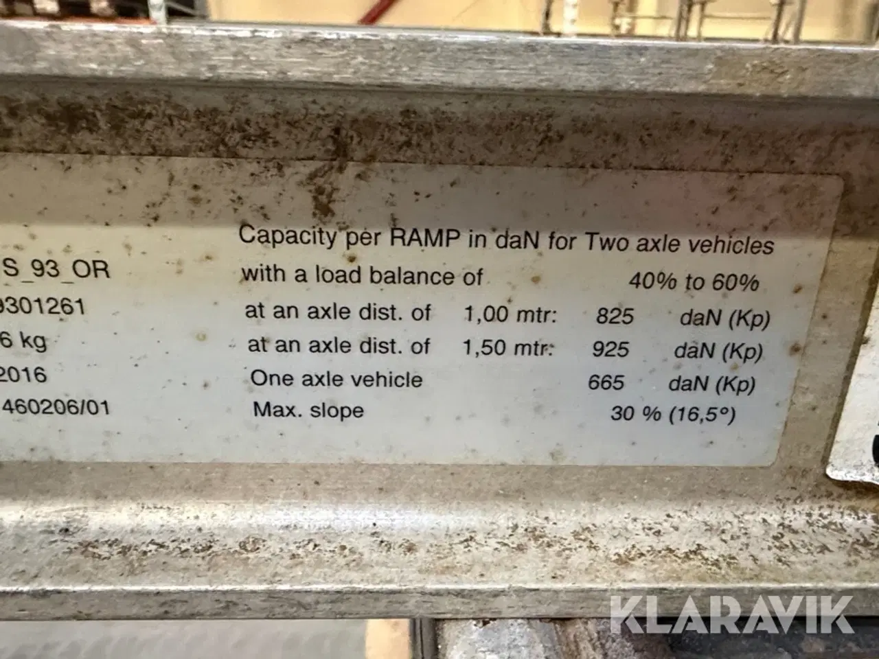 Billede 10 - Aluminium ramper Altec AVS 93 OR