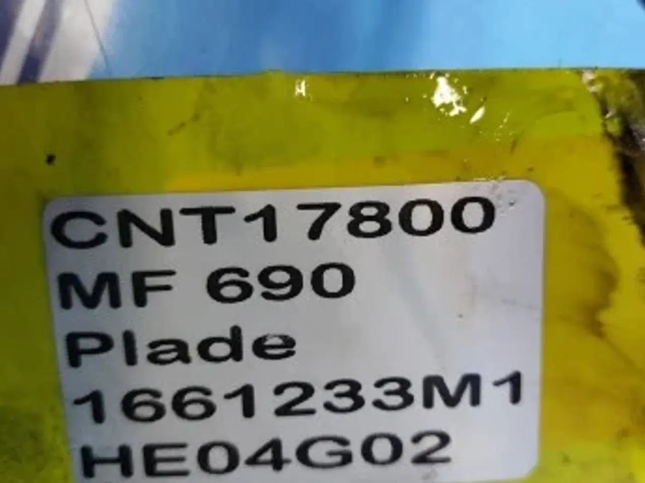 Billede 6 - Massey Feguson 690 Plade 1661233M1