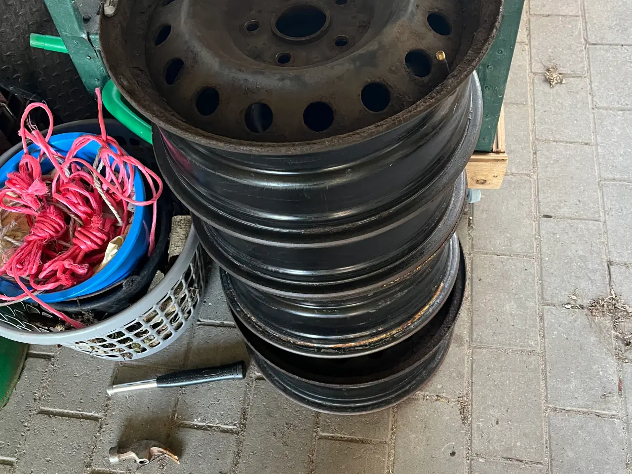 Billede 1 - Stålfælge 4 stk