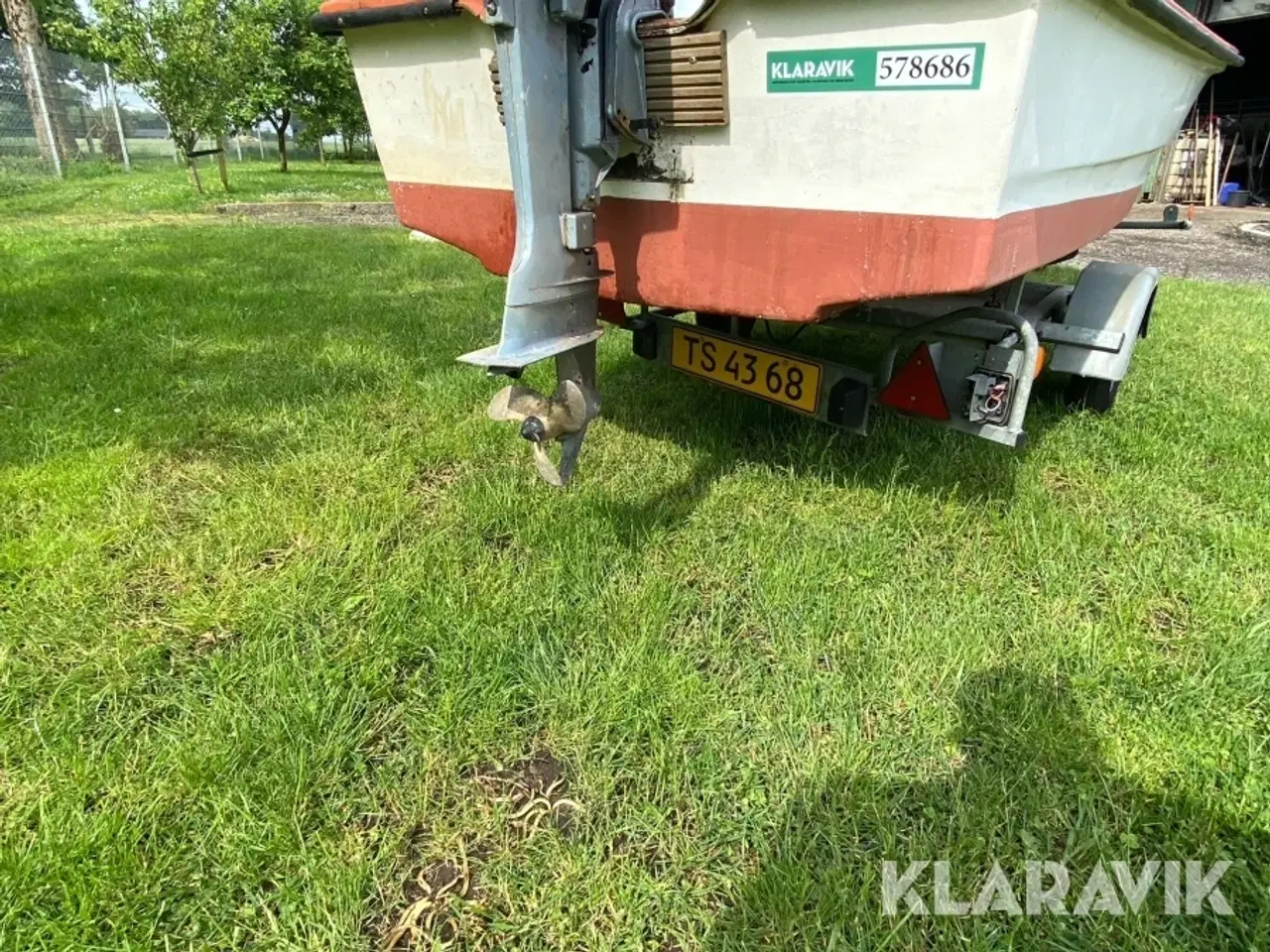 Billede 5 - Båd med motor og trailer