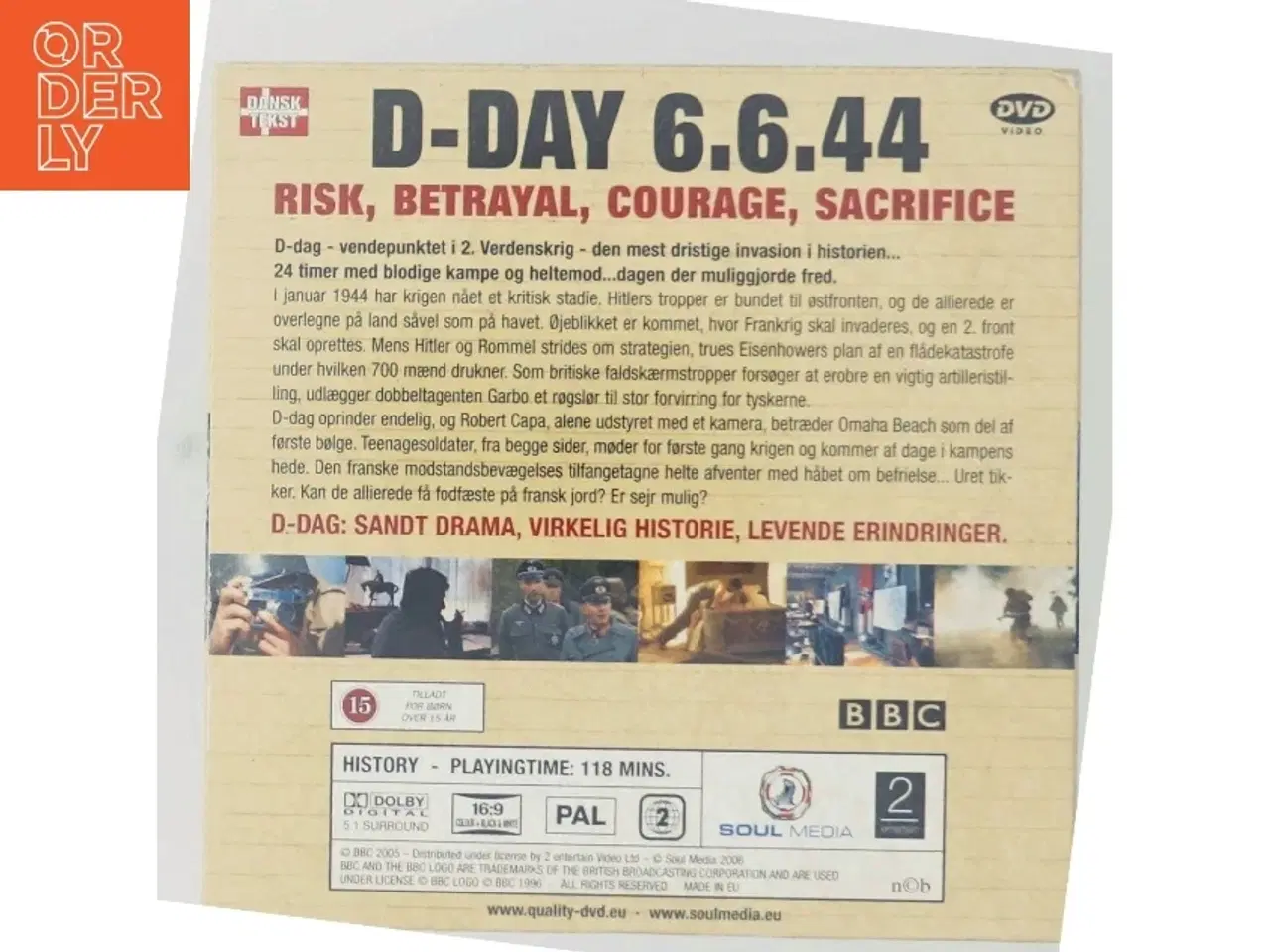 Billede 3 - D-Day 6.6.44 DVD fra BBC