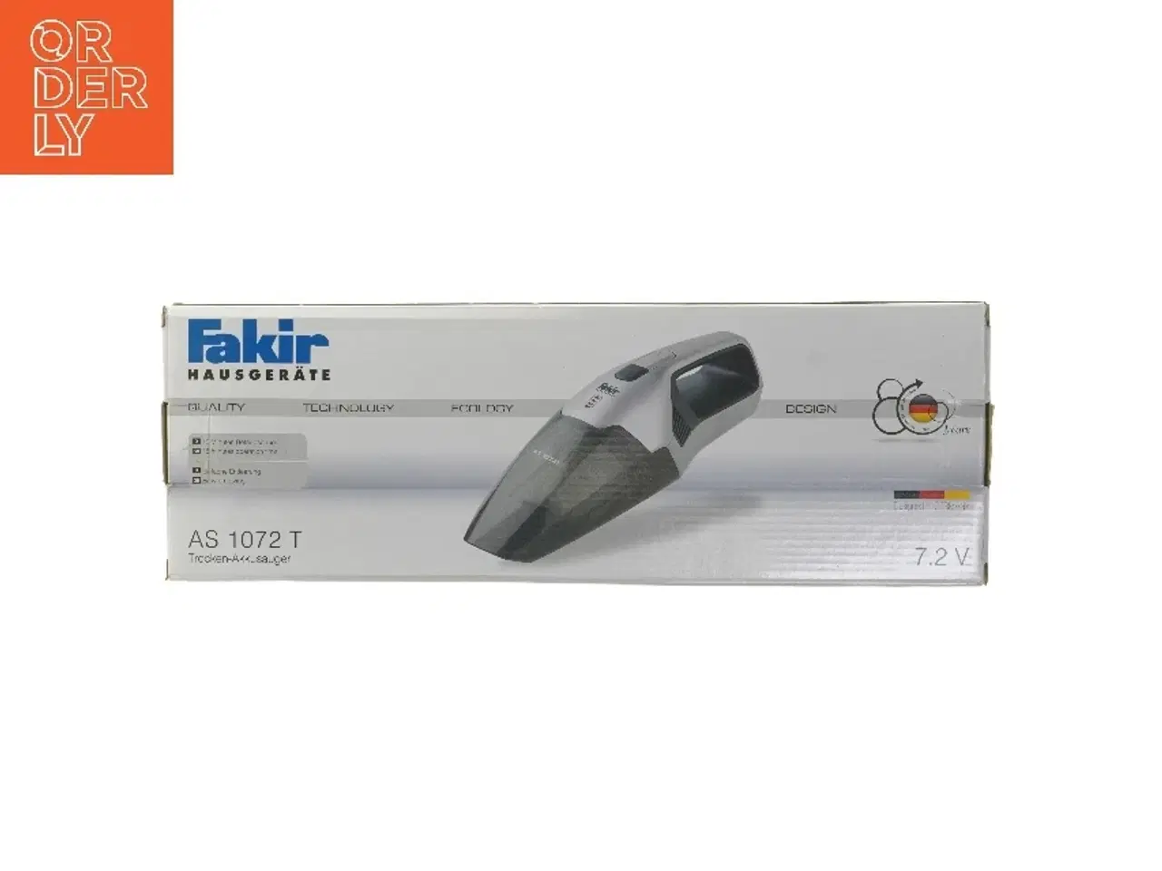 Billede 2 - Håndholdt støvsuger Fakir AS 1072 T fra Fakir (str. 40x12 cm)