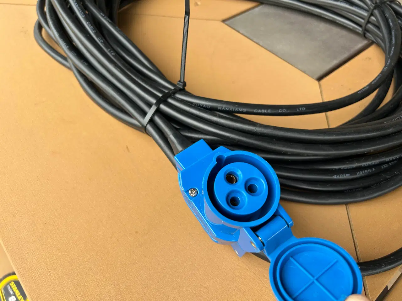 Billede 3 - CEE forlænger kabel 25mm kraftig 3x2.5