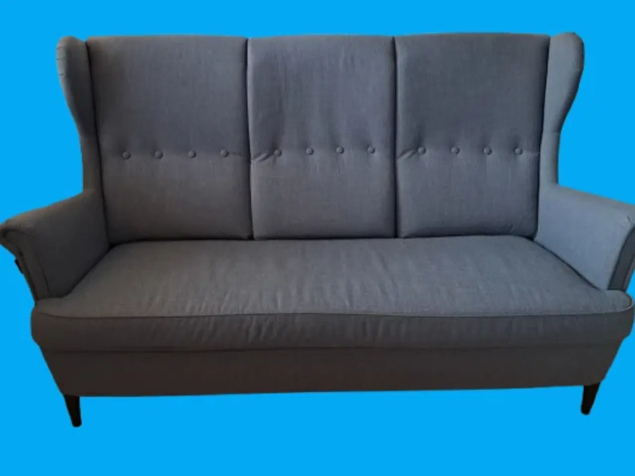 Billede 2 - Strandmon sofa, lænestol og puf, samlet sa