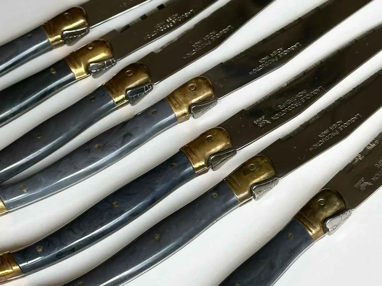 Billede 4 - Laguiole knivsæt, 7 stk samlet