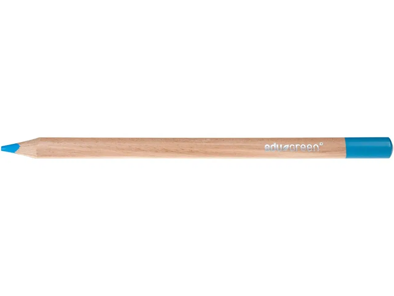 Billede 1 - Edugreen Kraftige Farveblyanter, mine 5 mm, lyseblå, 10stk./ 1 pk.