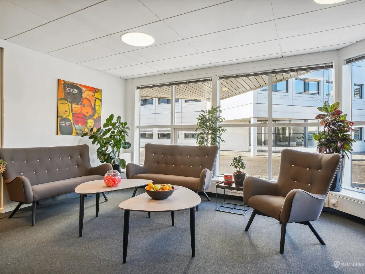 Billede 3 - Lyse og indbydende kontorlokaler med lyse trægulve