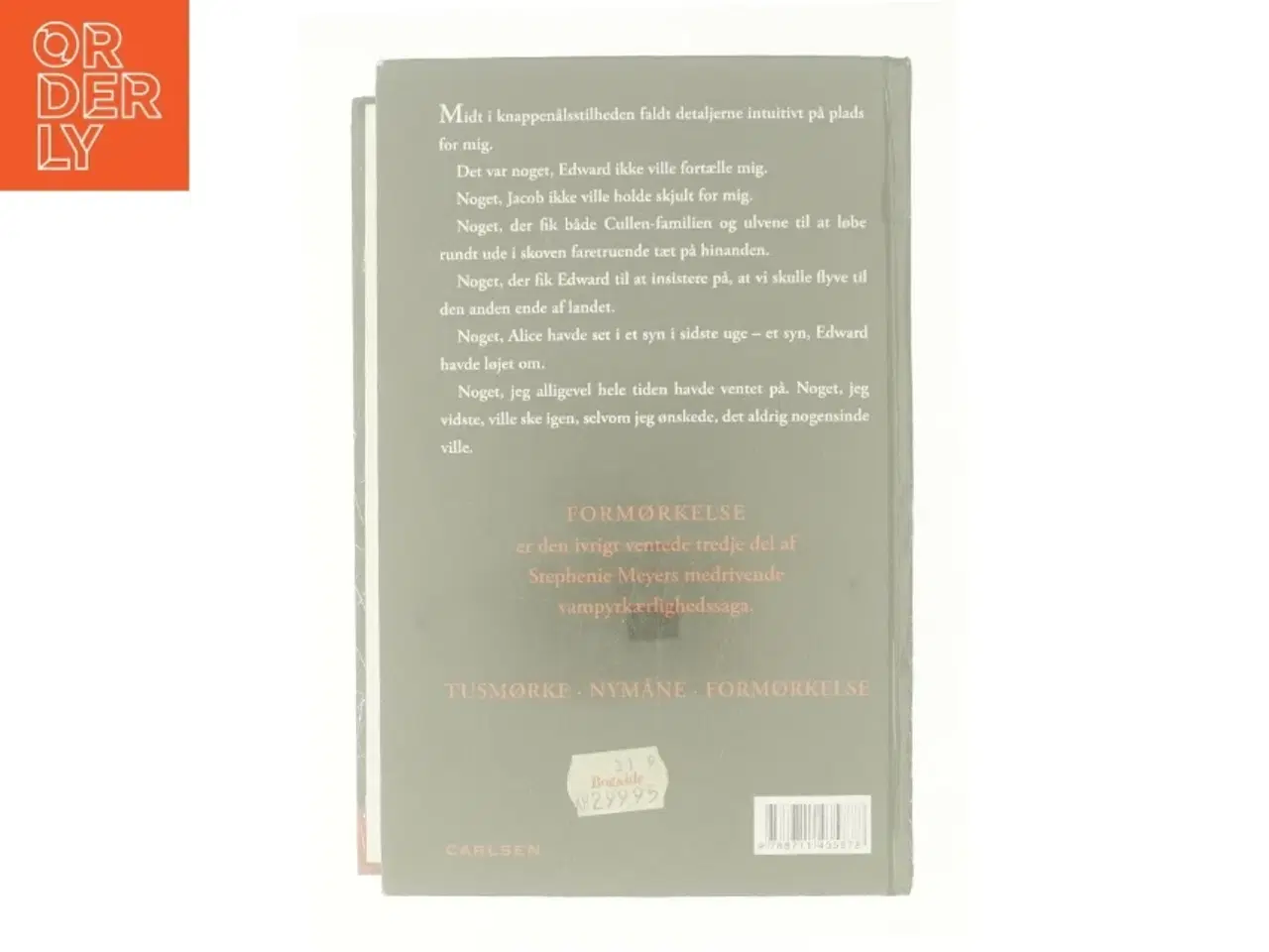 Billede 3 - Formørkelse af Stephenie Meyer (Bog)