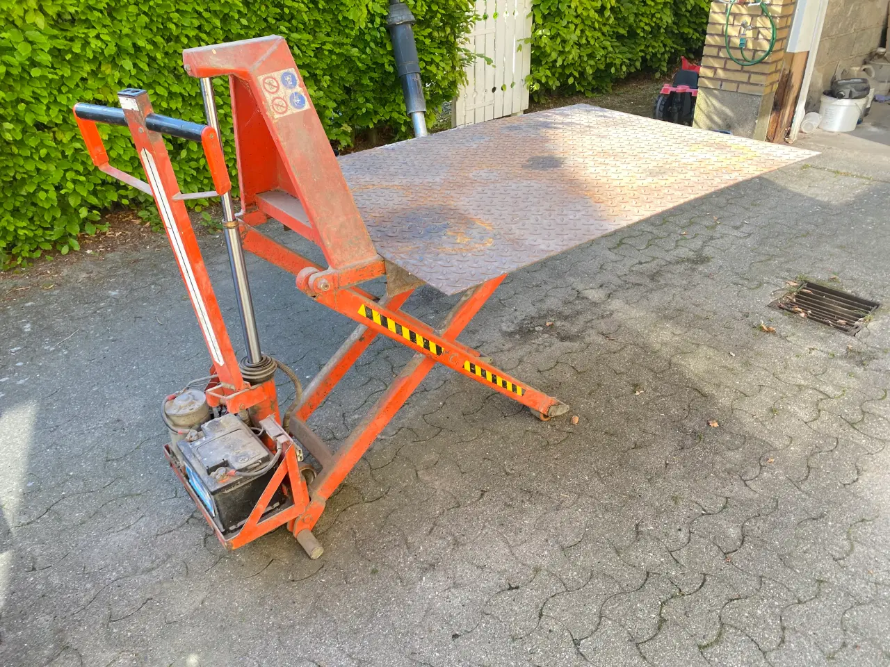 Billede 3 - Palleløfter med hydraulisk løft