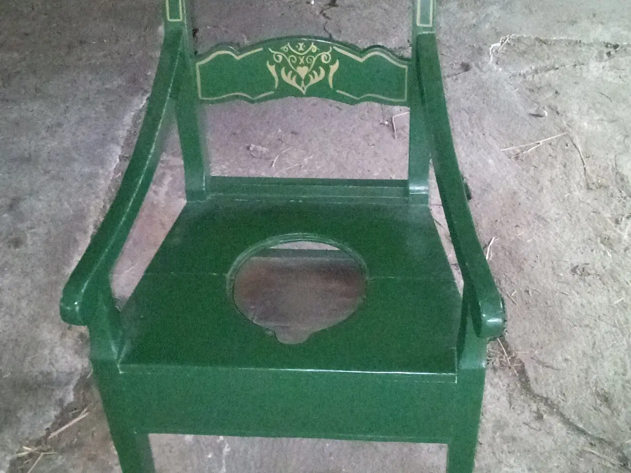 Billede 2 - Toiletstol, gammel