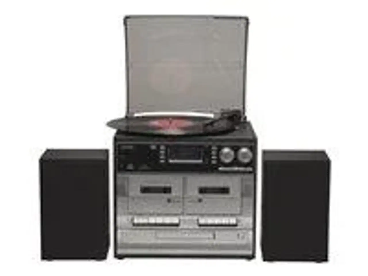 Billede 1 - CD-afspiller med DAB radio – DENVER MRD-166 med pladespiller, dobbelt kassette og USB/SD