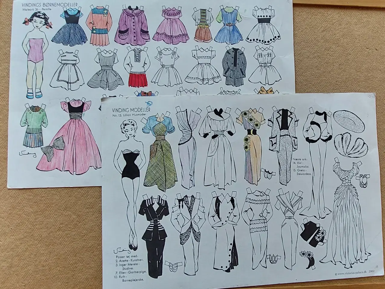 Billede 6 - Lot påklædningsdukker