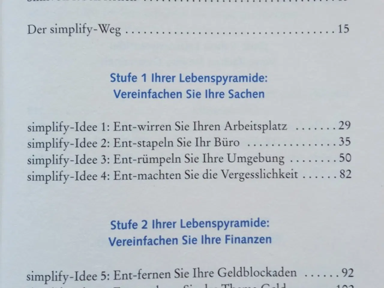 Billede 4 - Simplify Your Life af Werner Tiki Küstenmacher.