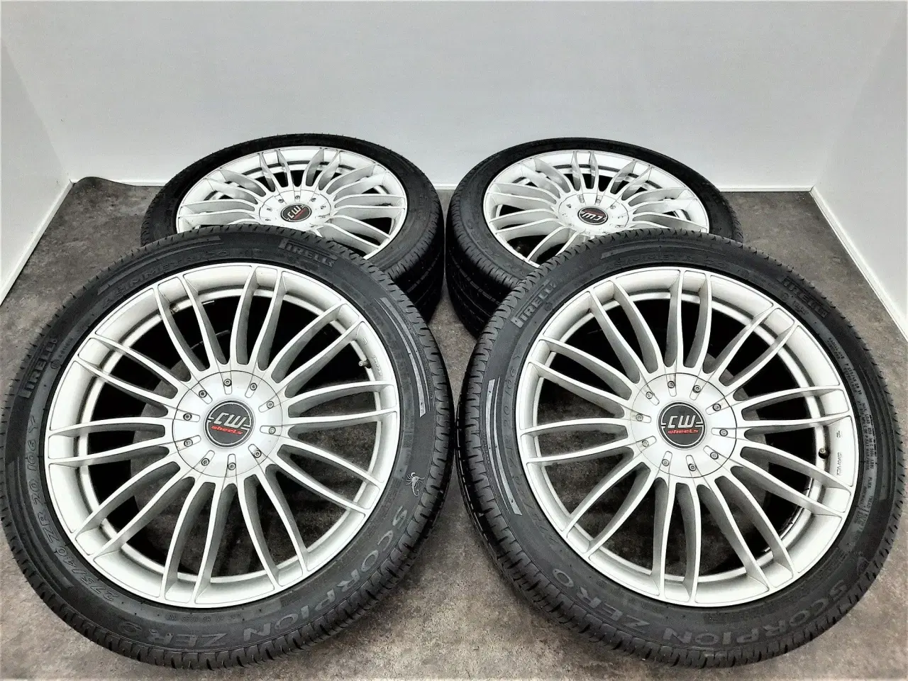 Billede 3 - 5x130 20" ET55 Borbet CW wheels, sommersæt