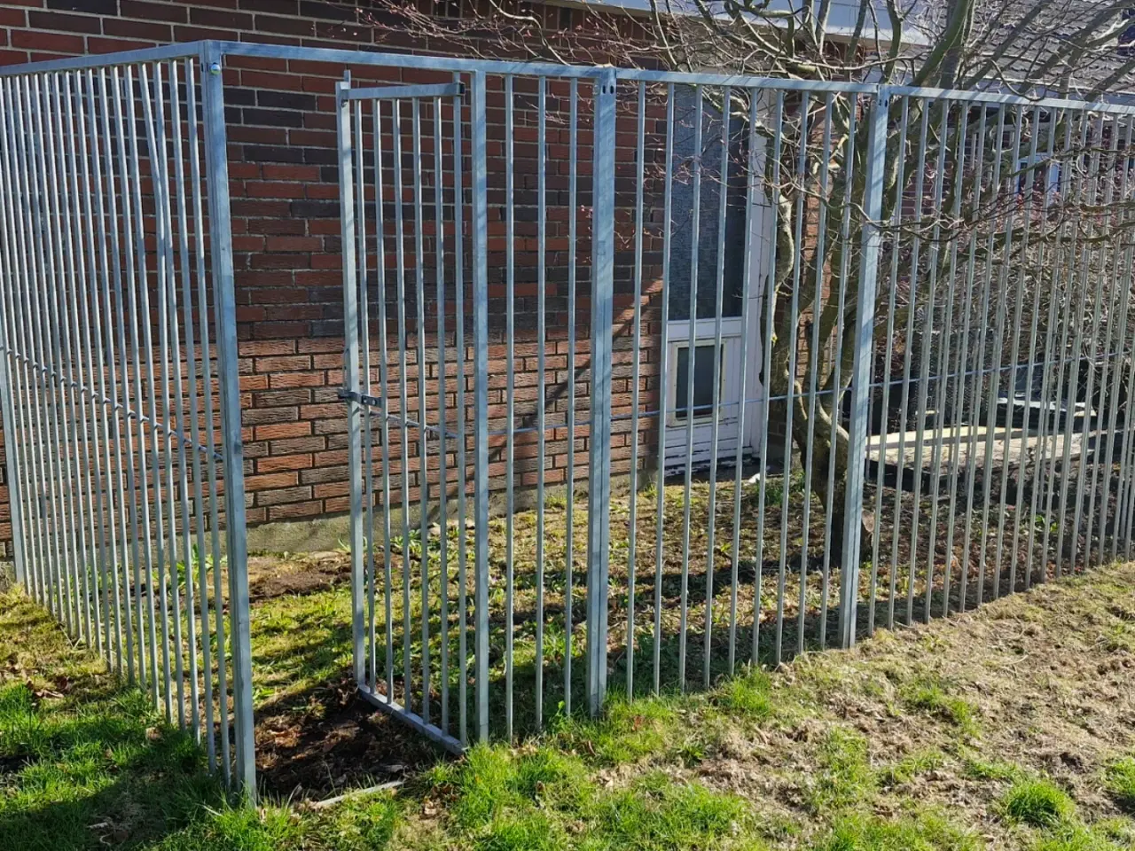 Billede 4 - Hundegård galvaniseret stål 200×180 cm