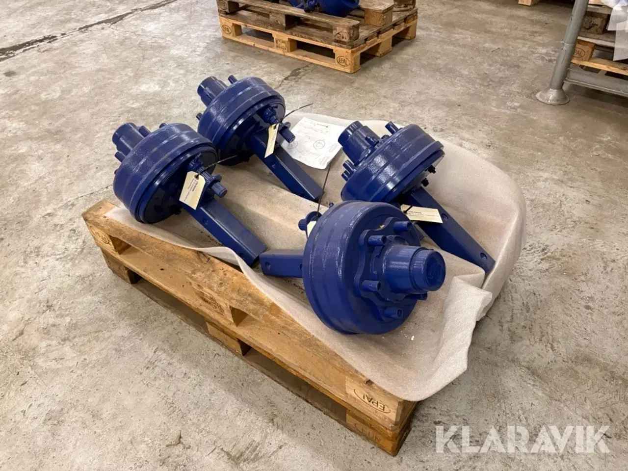 Billede 5 - Stubaksler TVZ HM490418 4 styk til hydraulik