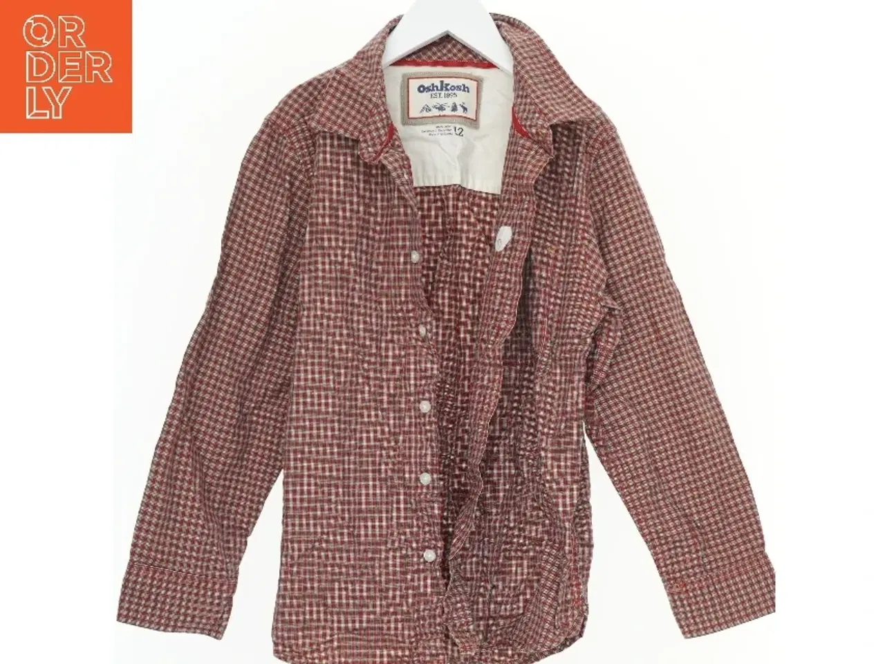 Billede 1 - Skjorte med tern fra OshKosh (str. 152)