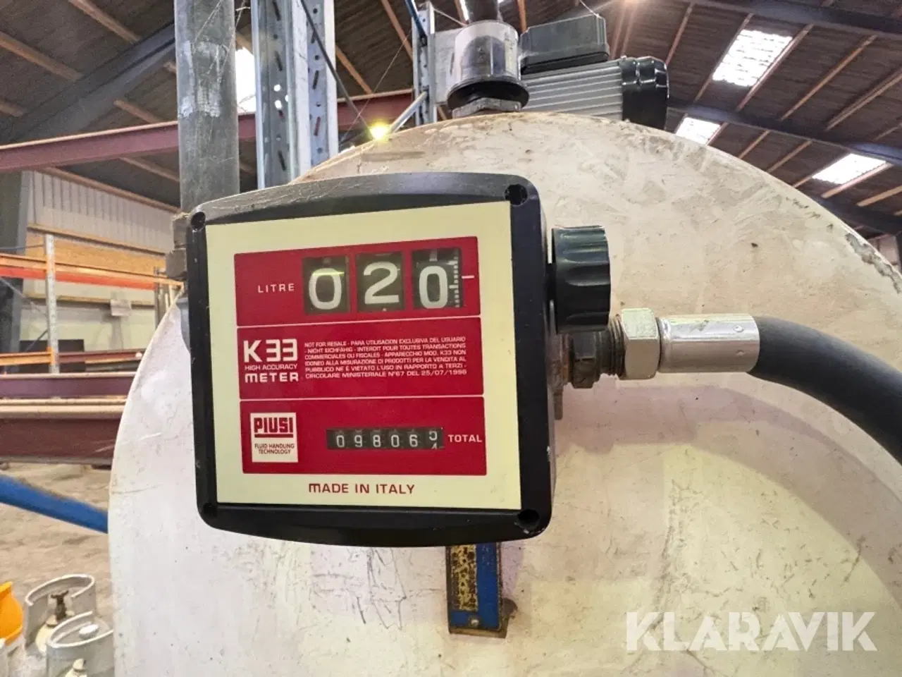 Billede 11 - Diesel tank med pumpe Roug 1200 liters