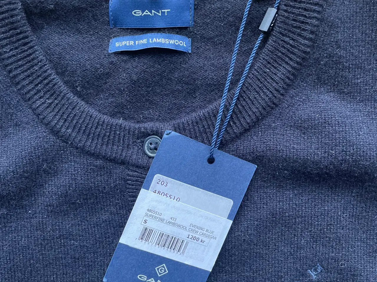 Billede 2 - GANT cardigan lammeuld