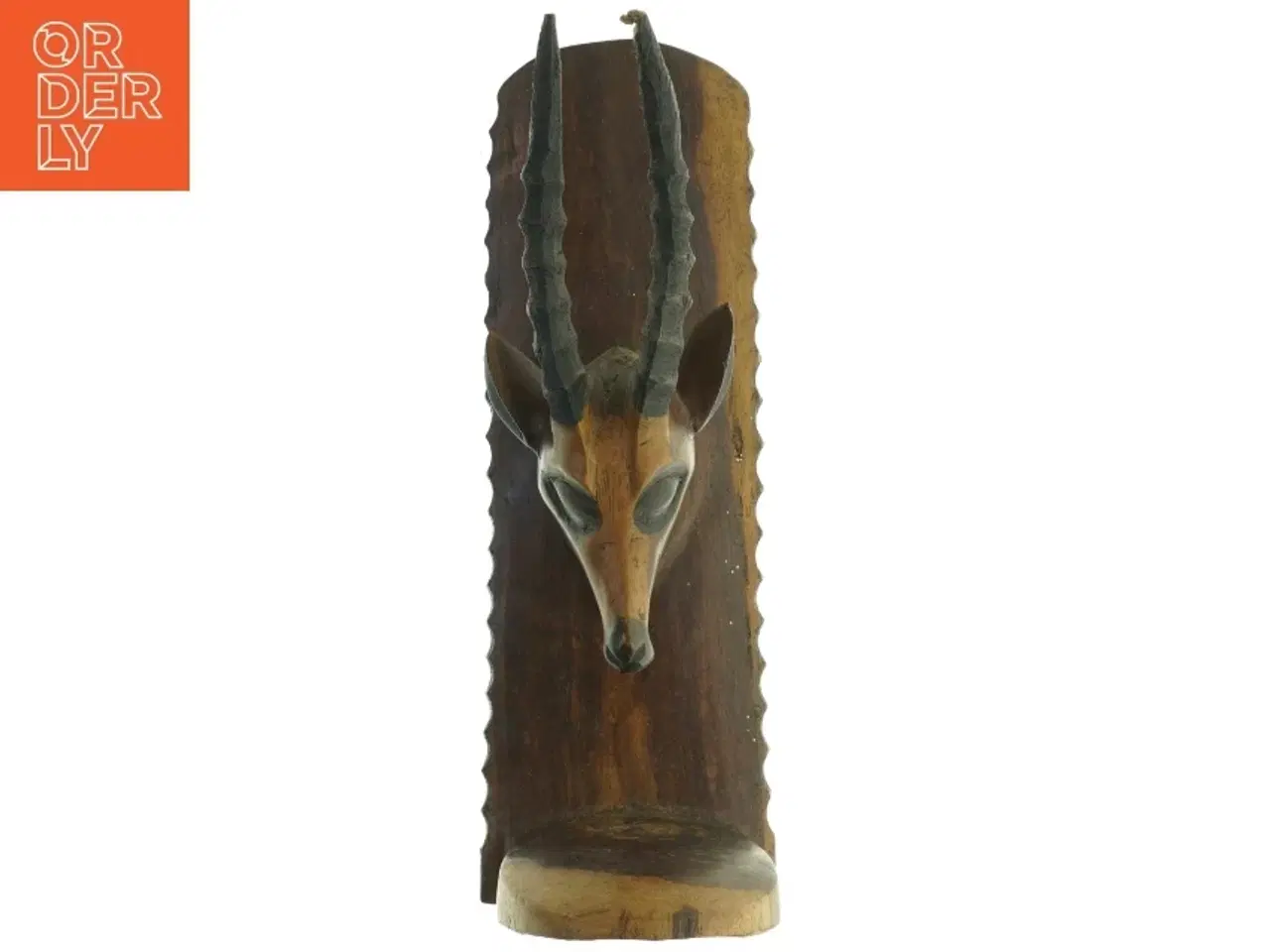 Billede 2 - Bogstøtte med antilope (str. 30 x 10 cm)