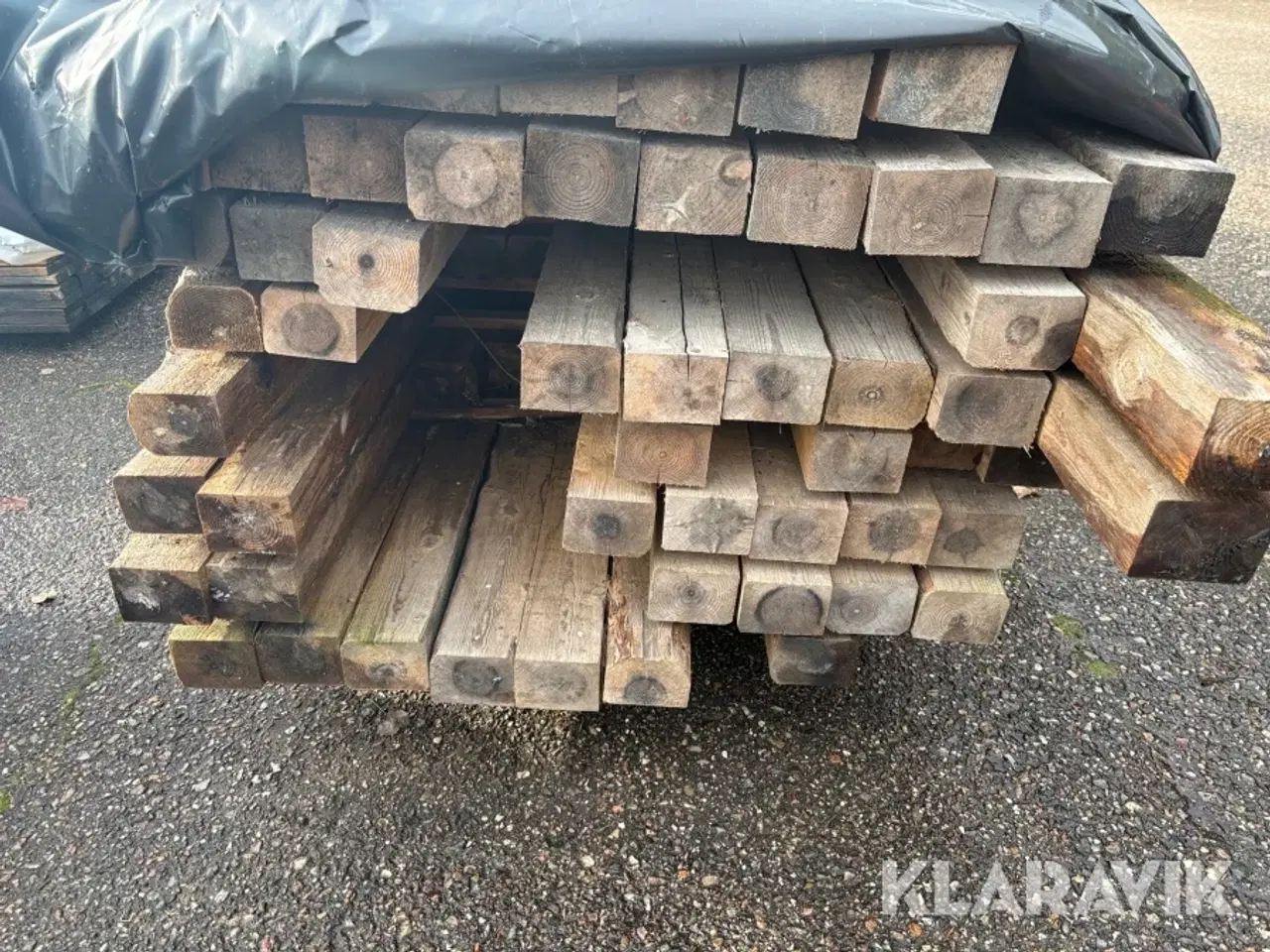 Billede 2 - Lot: reglar og stolper