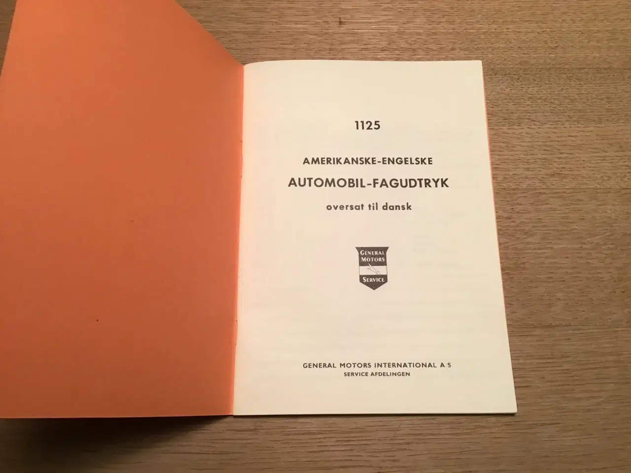 Billede 2 - General motors bog gammel som ny 