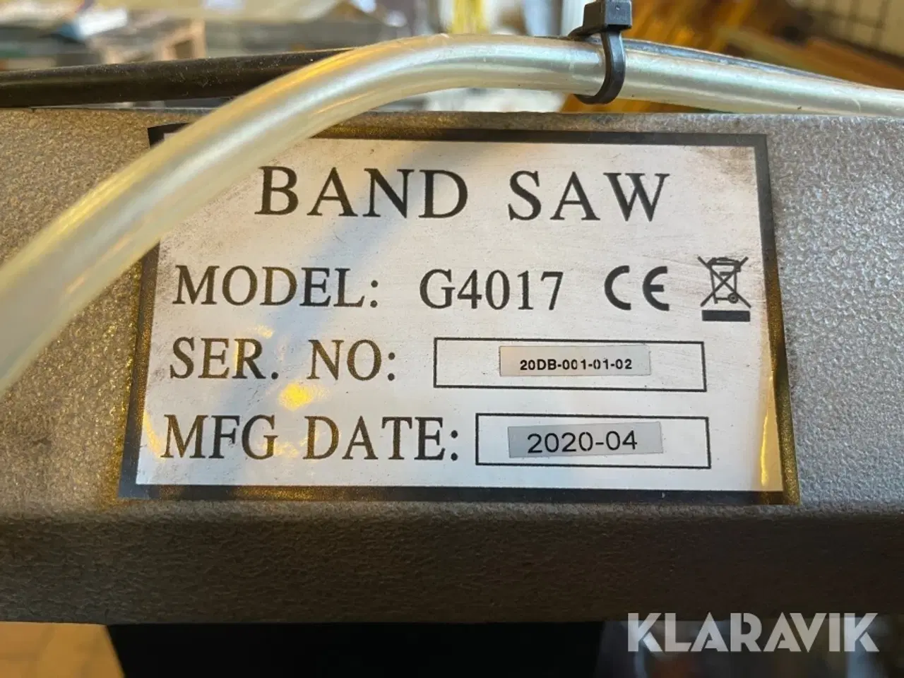 Billede 11 - Båndsav Dansk værktøjs salg G4017