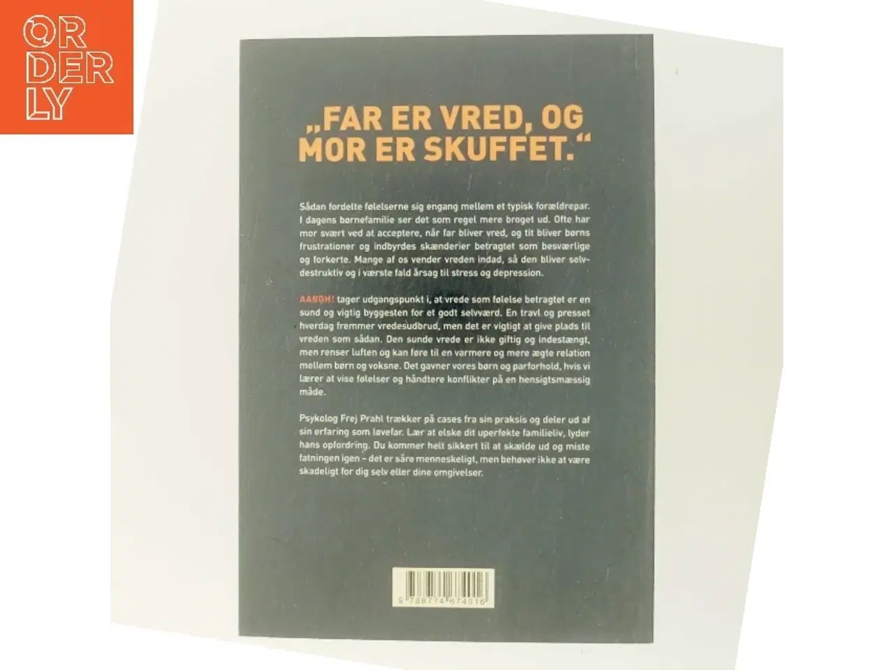 Billede 3 - AARGH! - den sunde vrede i familielivet af Frej Prahl (Bog)