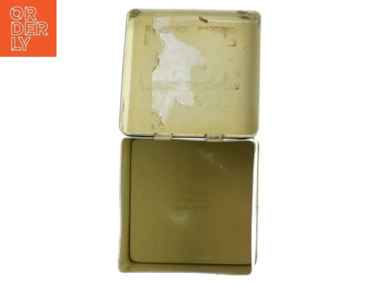 Billede 2 - Antik Dekorativ opbevaringsdåse fra Emkay (str. 9x9 cm)