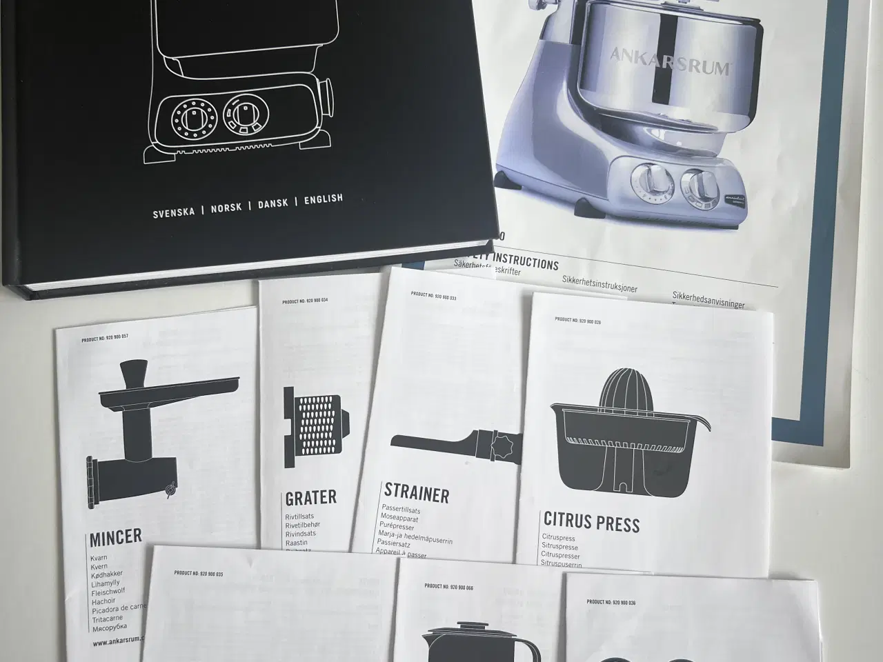 Billede 1 - Ankarsrum Assistent Original Deluxe, omplet pakke