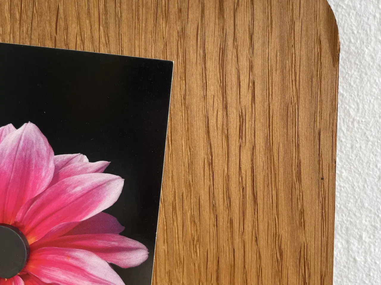 Billede 3 - Magnetisk opslagstavle i egetræsfinér