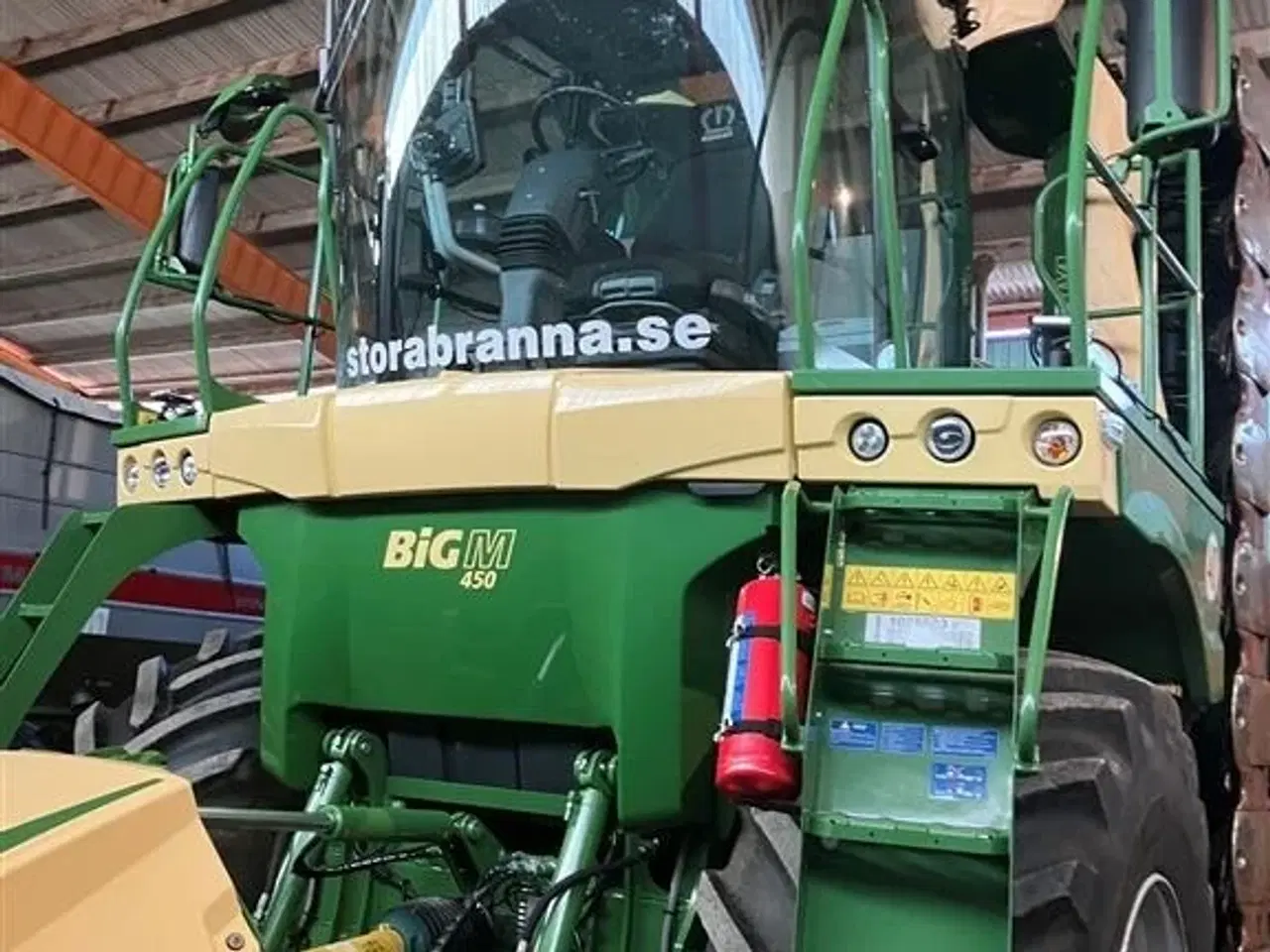 Billede 1 - KRONE BIG M krone big m 450 med snegle og gps