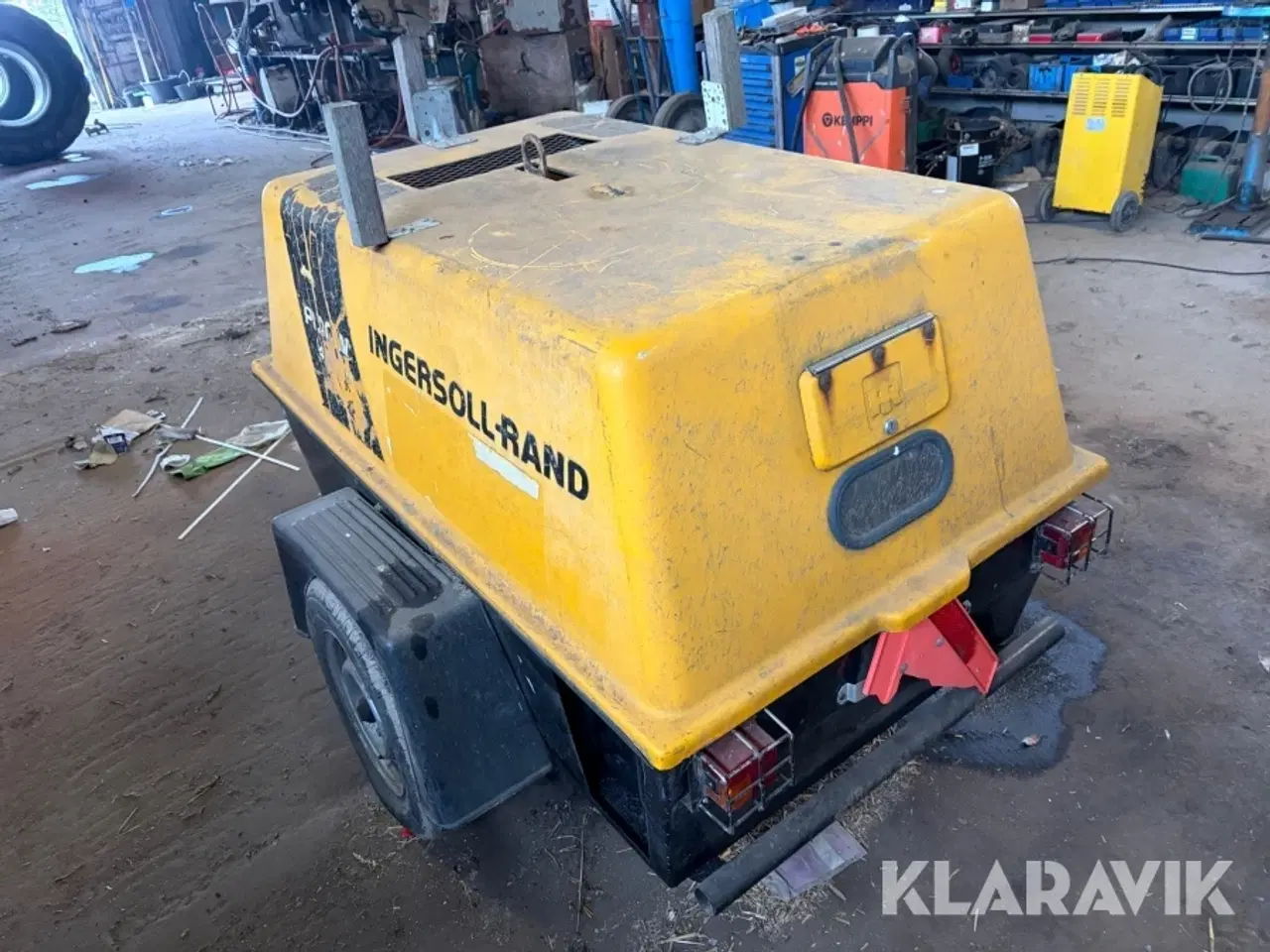 Billede 4 - Diesel kompressor Ingersollrand P00W 47 L/S