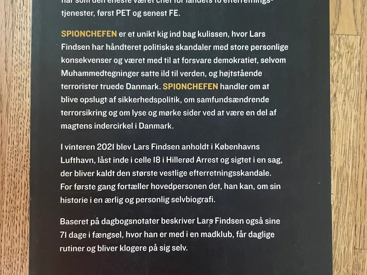 Billede 2 - Spionchefen, Lars Findsen