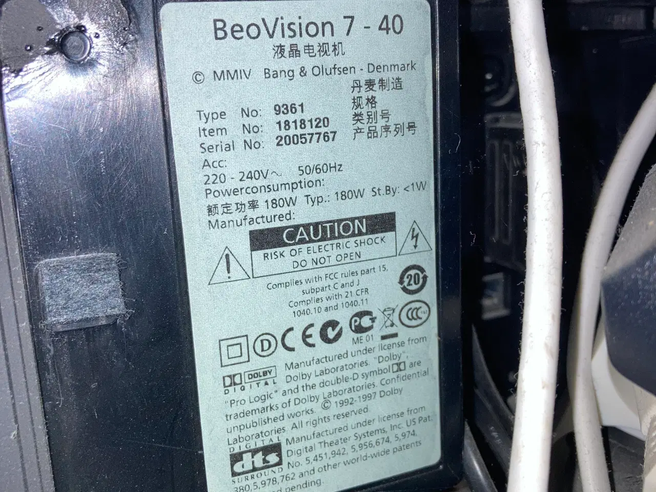 Billede 5 - Flot 40? B&O TV