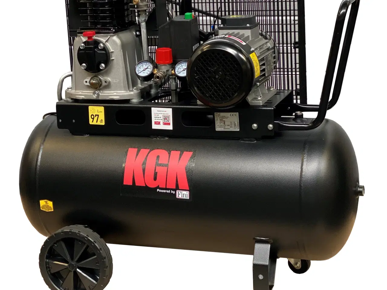 Billede 1 - Værkstedskompressor 90/400 4 Hk 400V