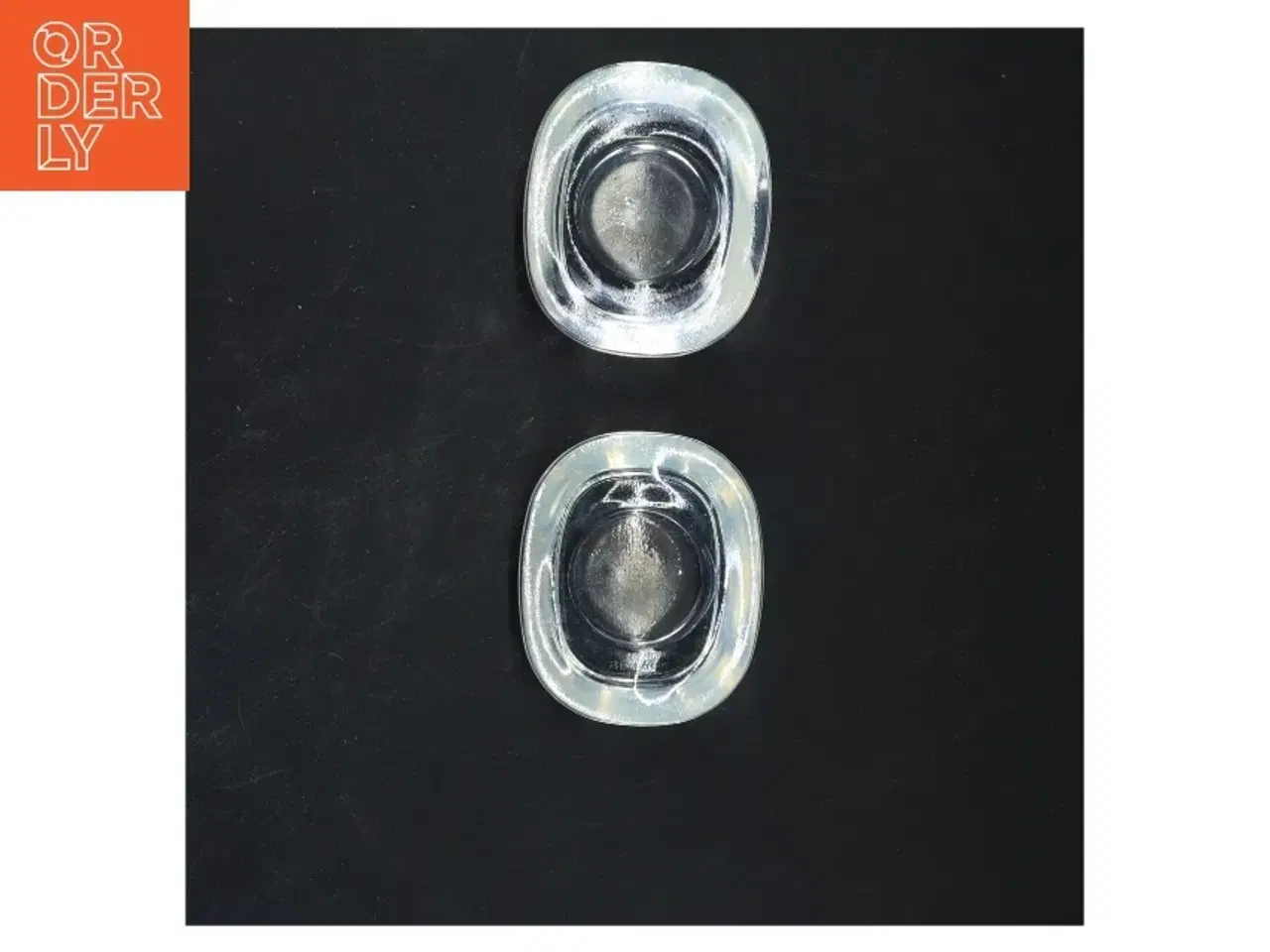 Billede 2 - Glas lysestager fra Piet Hein (str. 2,5x9 cm)