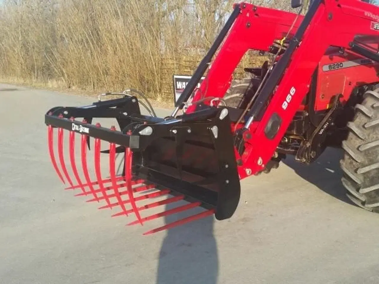 Billede 2 - Metal-Technik Siloklo m. løse tænder, 2 cyl. 140-200 cm