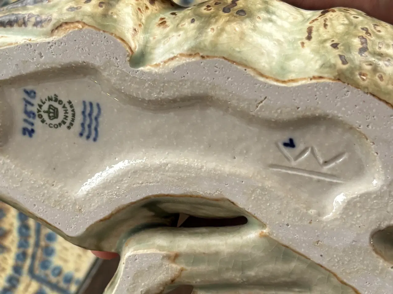 Billede 5 - Liggende føl, Royal Copenhagen stentøjsfigur 