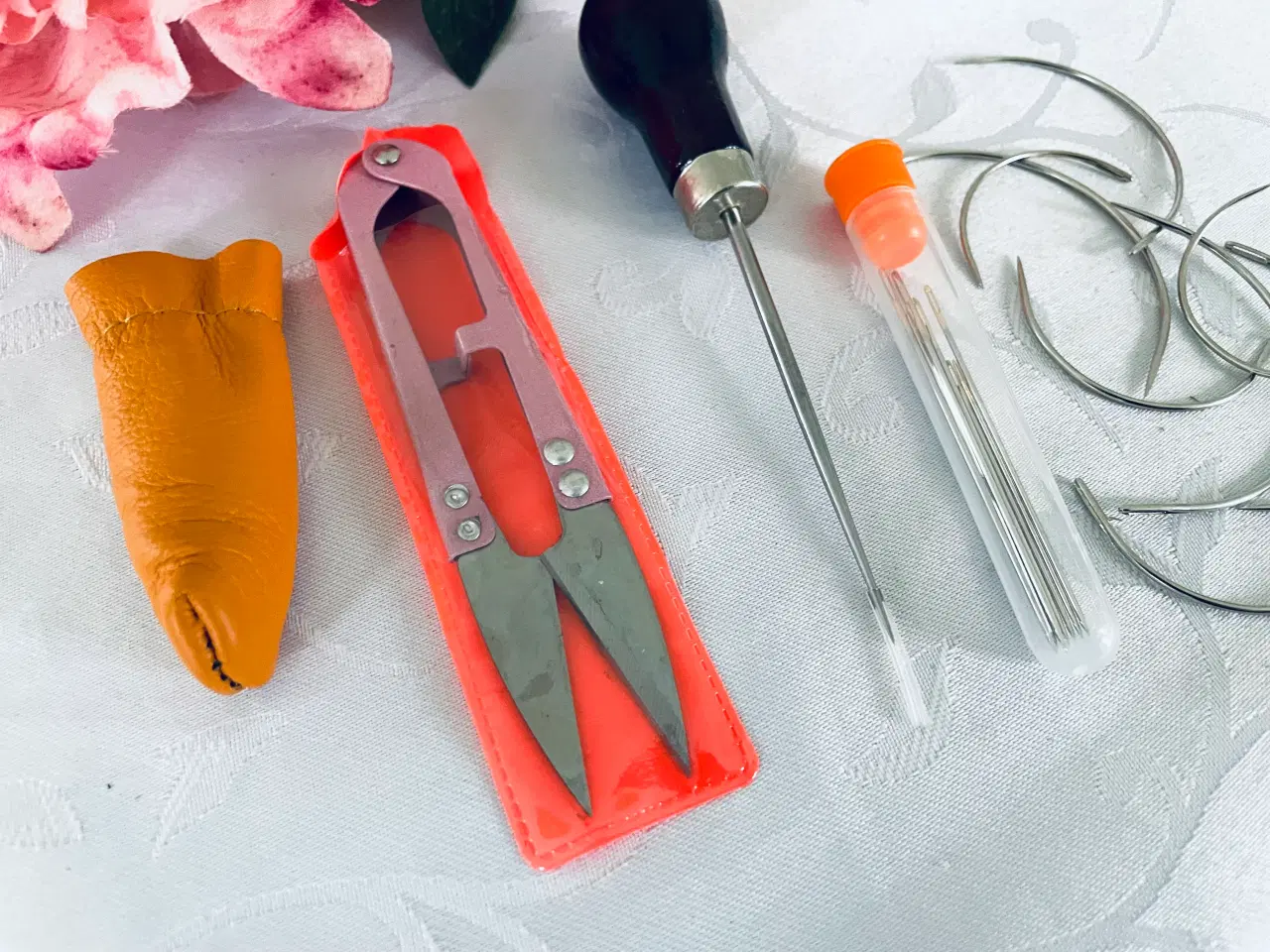 Billede 2 - Blandet sæt til læder hobby