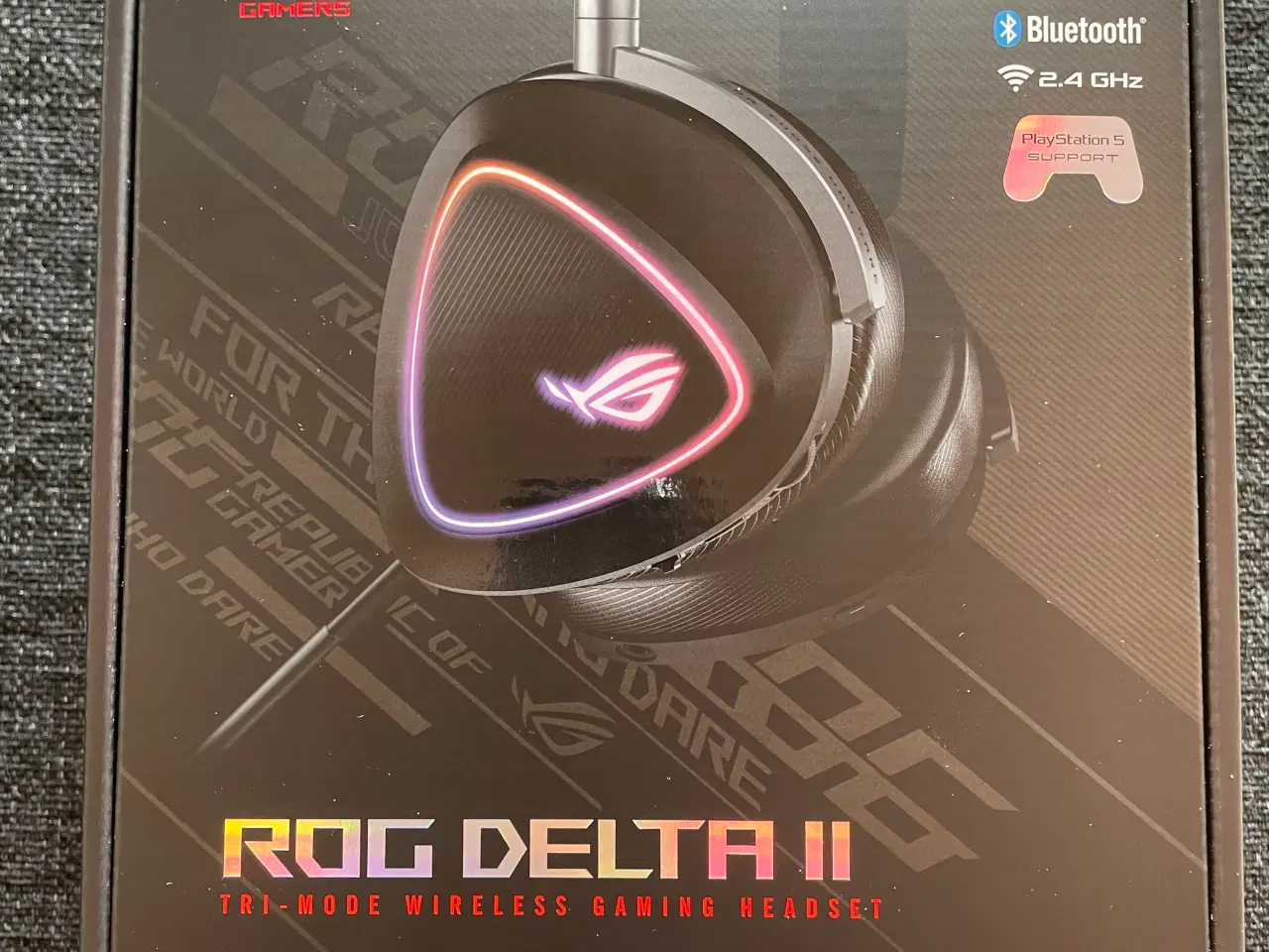 Billede 1 - ASUS Rog Delta II Headset **Uåbnet**