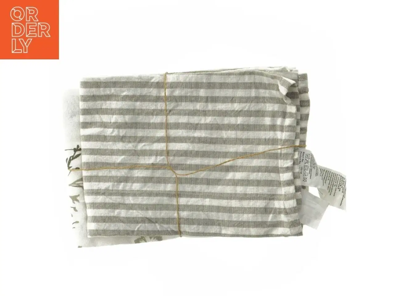 Billede 2 - Viskestykker med blomster og striber fra Oeko-tex