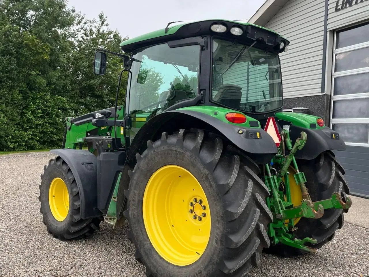 Billede 3 - John Deere 6115R Med frontlæsser og krybegear