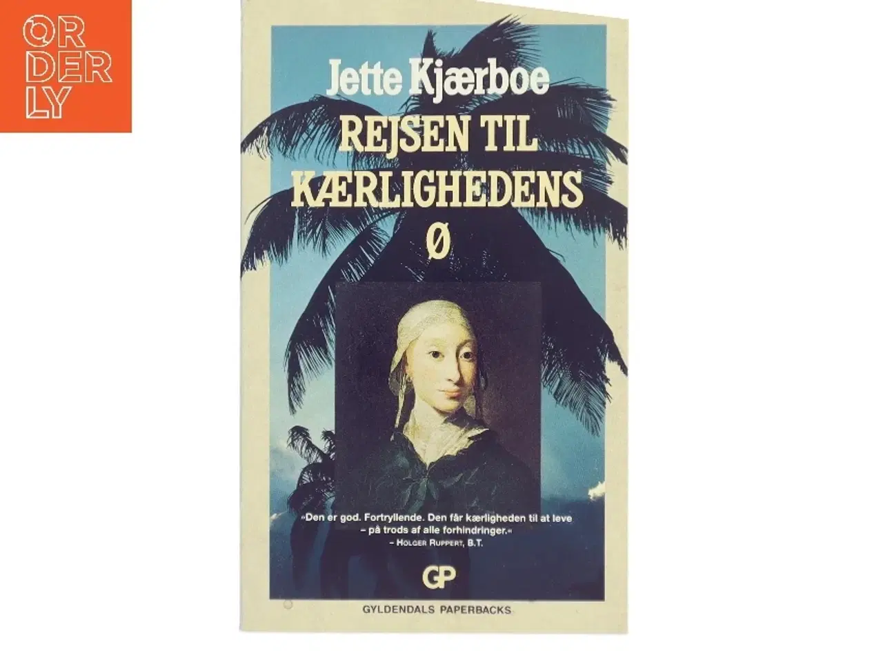 Billede 1 - Rejsen til kærlighedens ø : roman af Jette Kjærboe (Bog)