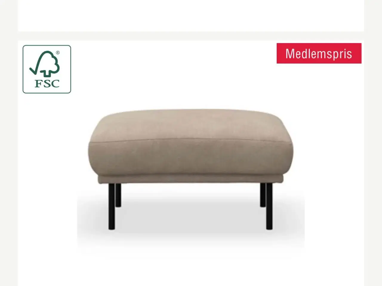 Billede 2 - fløjlsbrun Larvik sofa fra Ilva sælges. 