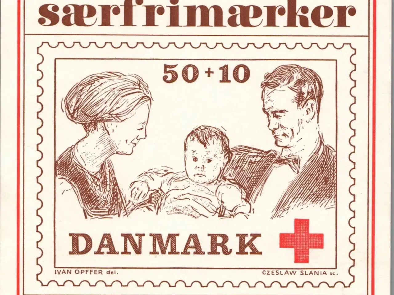 Billede 1 - Benyt Dansk Røde Kors Særfrimærker - Plakat A 4