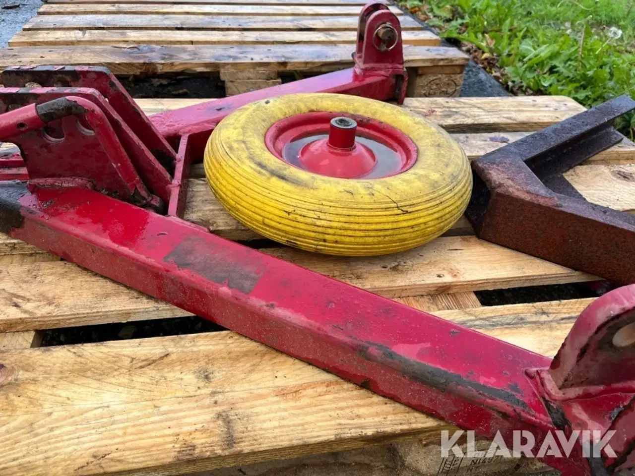 Billede 7 - A-ramme og løst hjul